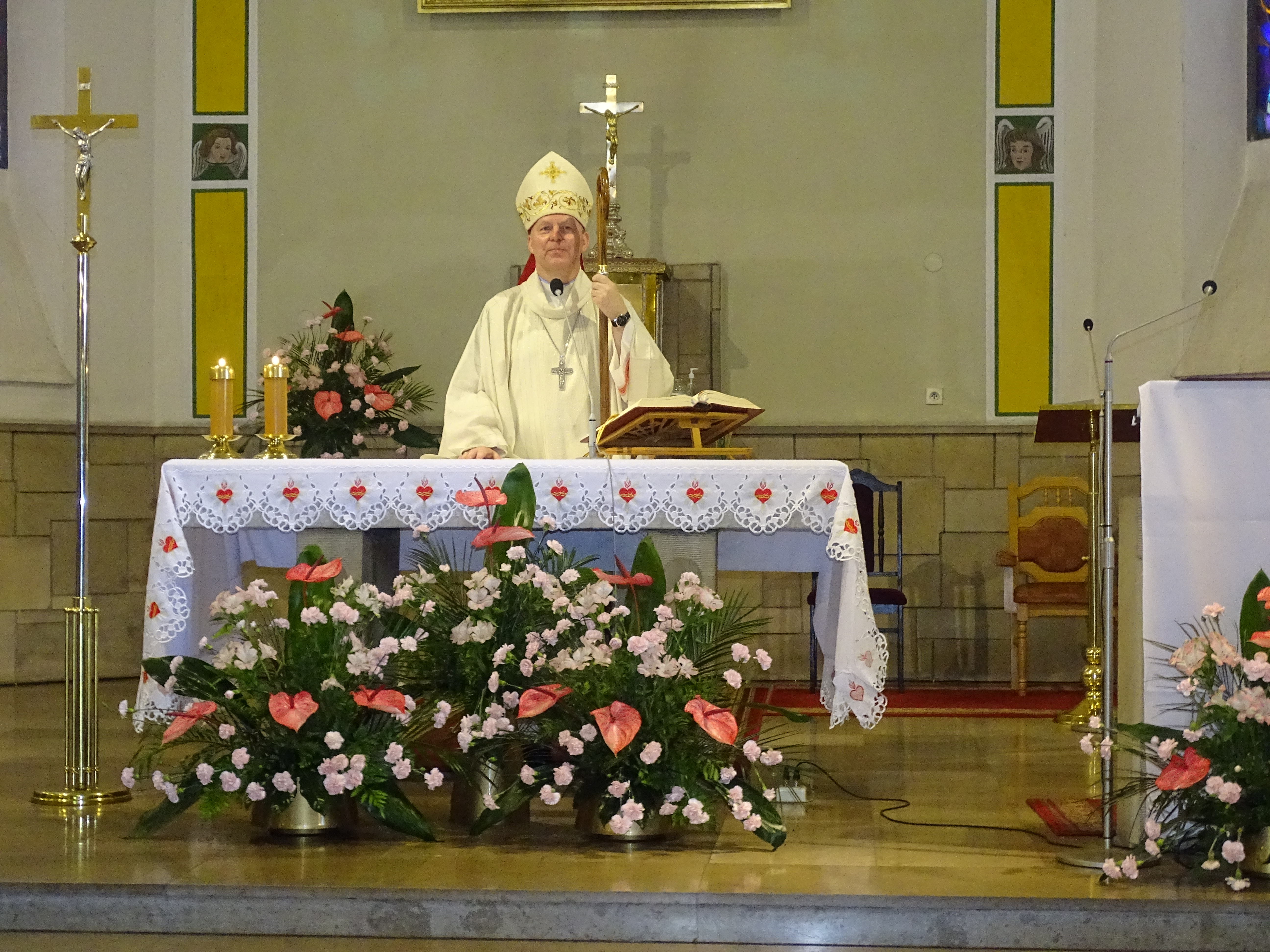 Homilii przewodniczył biskup Piotr Turzyński.