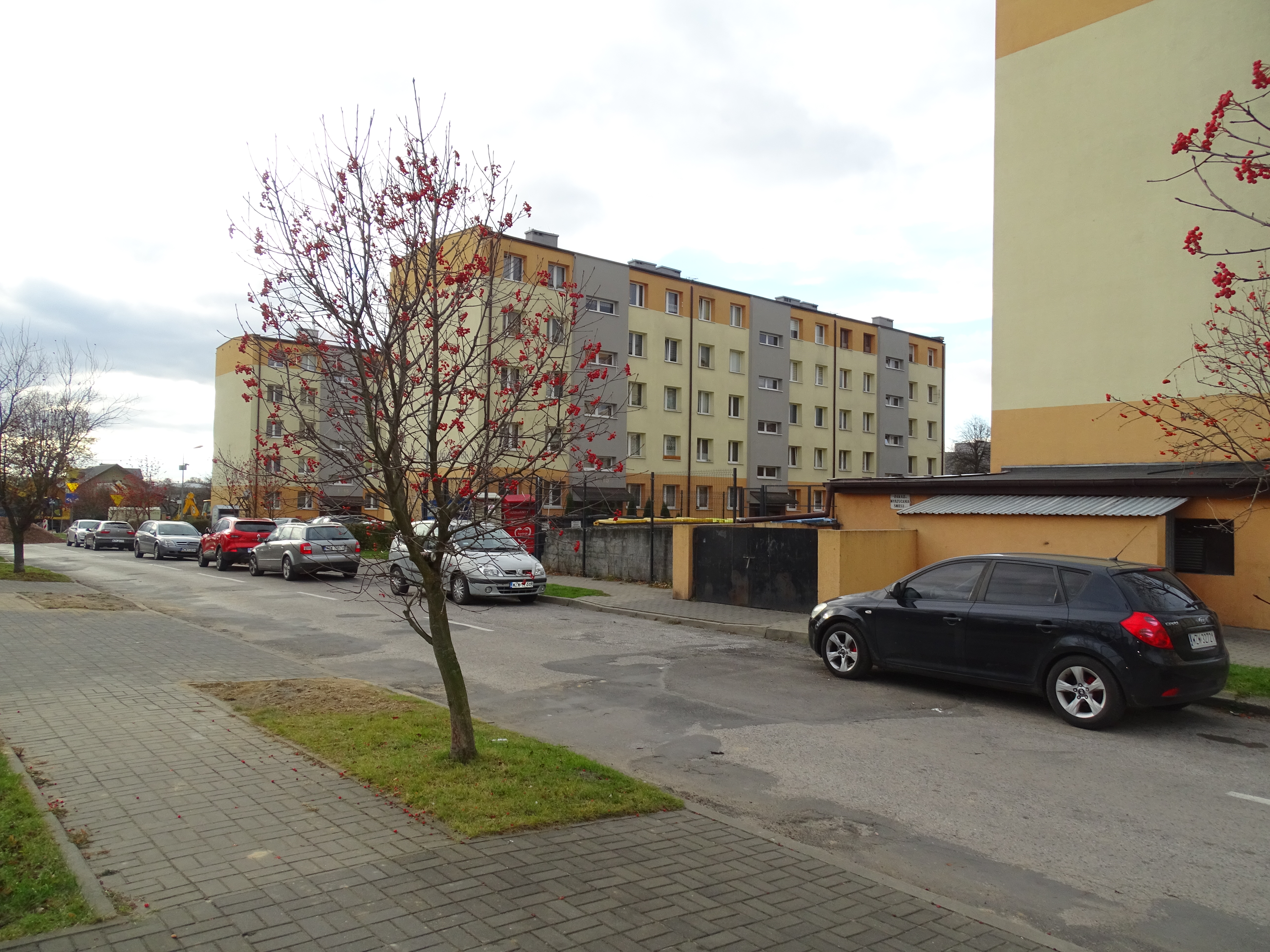 Obecny widok ulicy Curie-Skłodowskiej