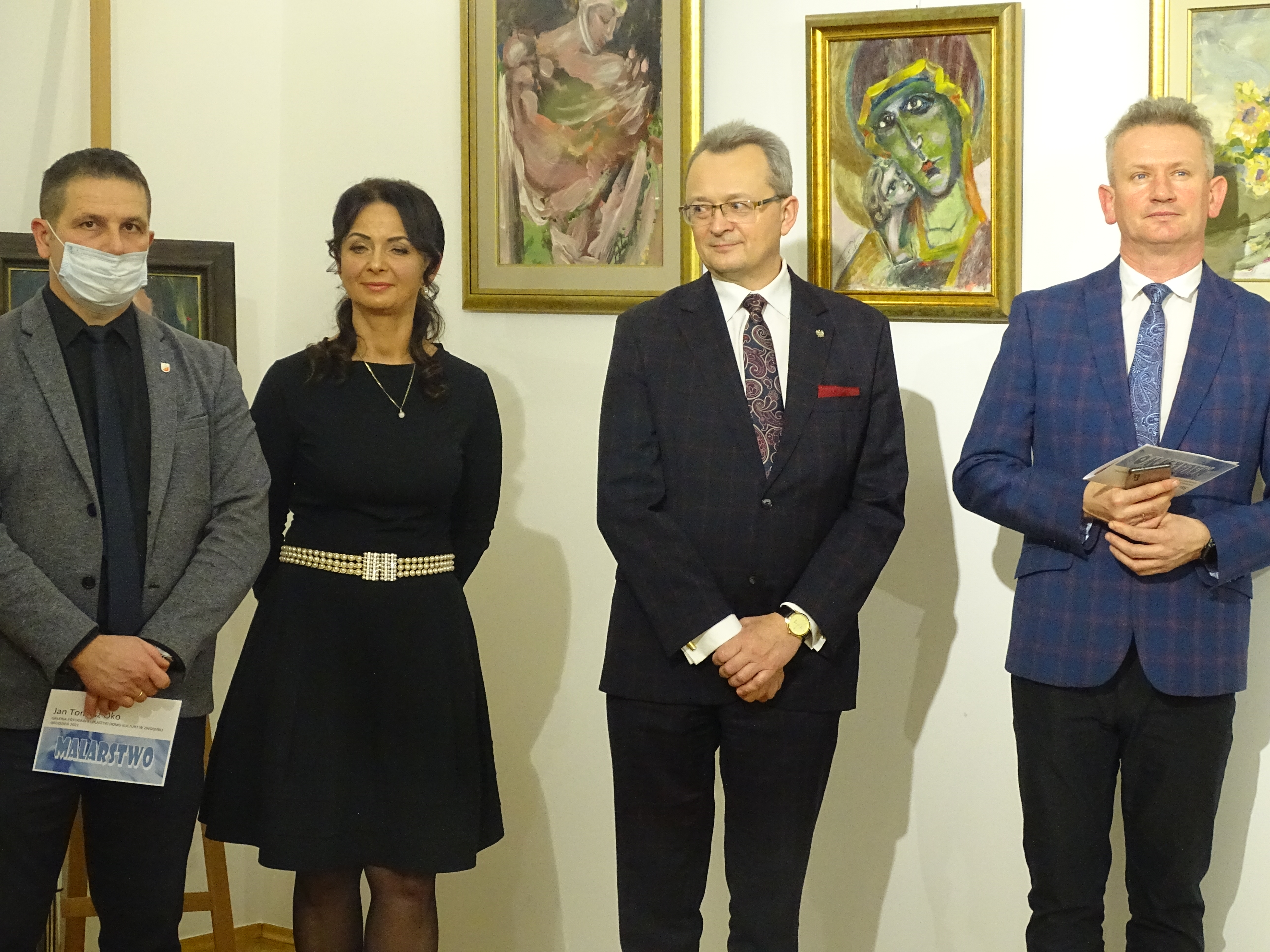 Wystawę tradycyjnie otworzył burmistrz Zwolenia Arkadiusz Sulima. 