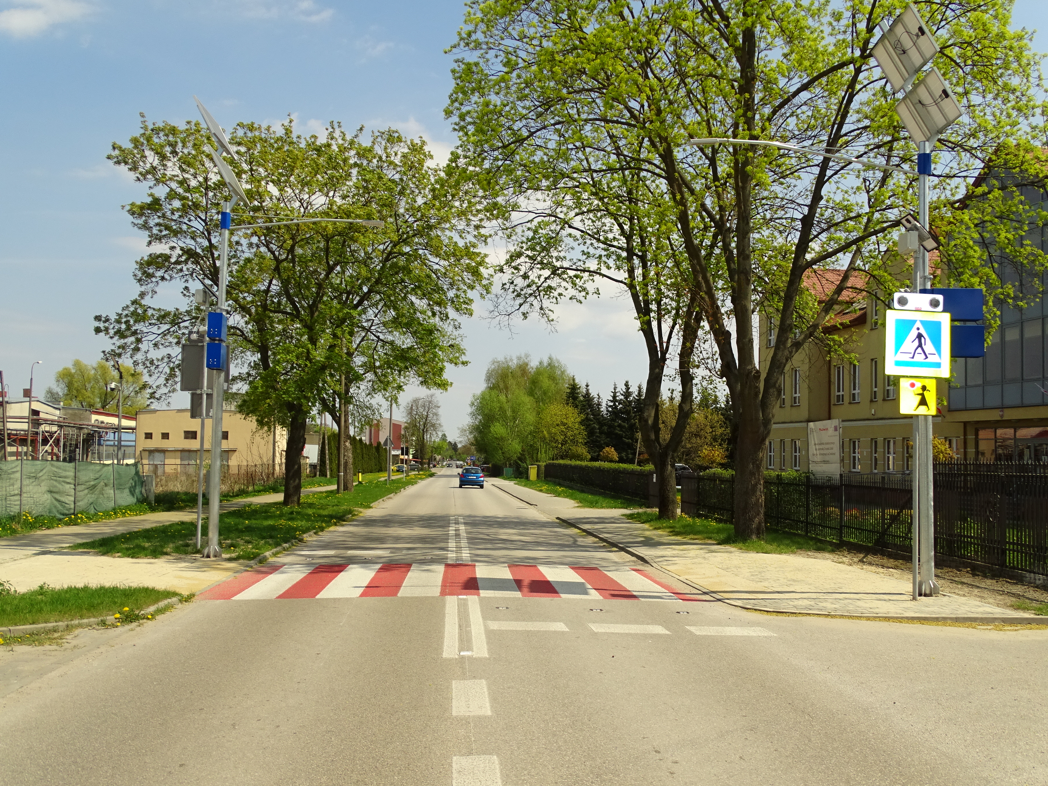 Przejście dla pieszych w ul. Sienkiewicza
